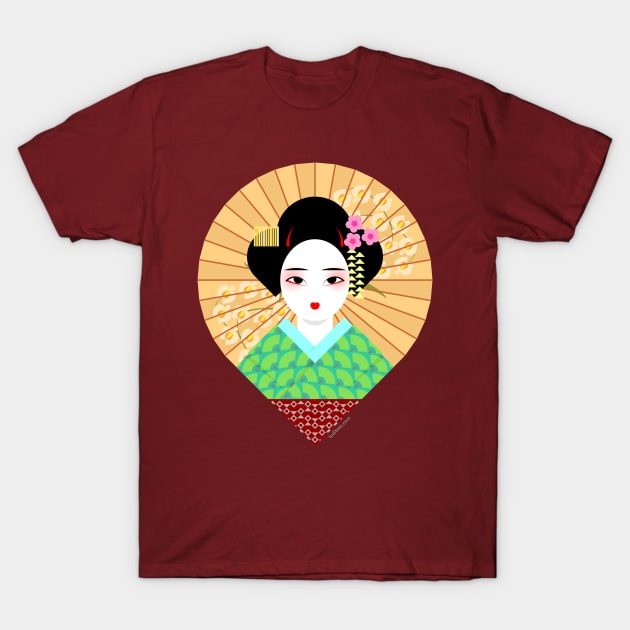 Geisha T-Shirt by tuditees